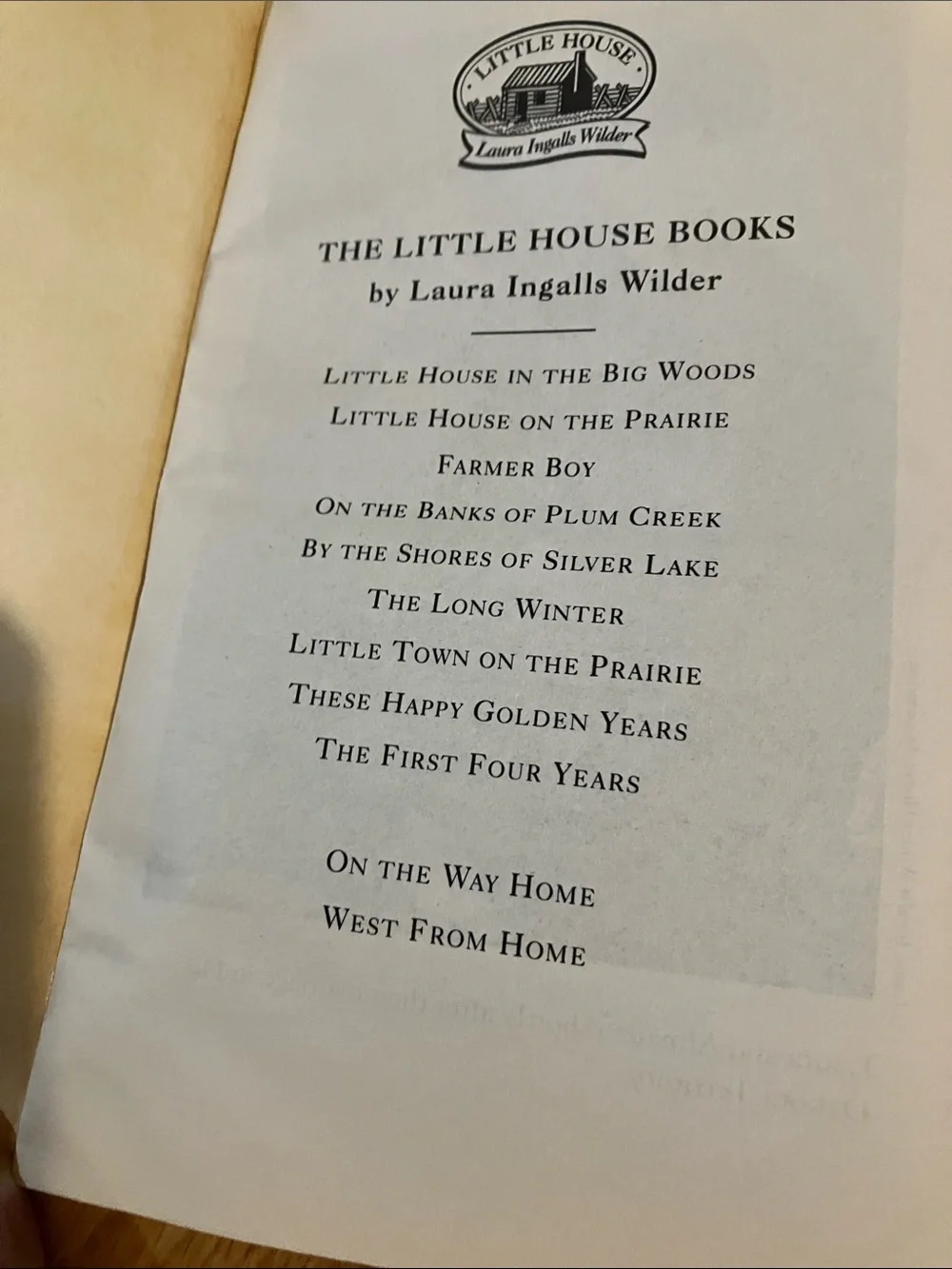 Laura Ingalls Wilder Little House on Prairie Plaid paperback set of 9 + 1 extra